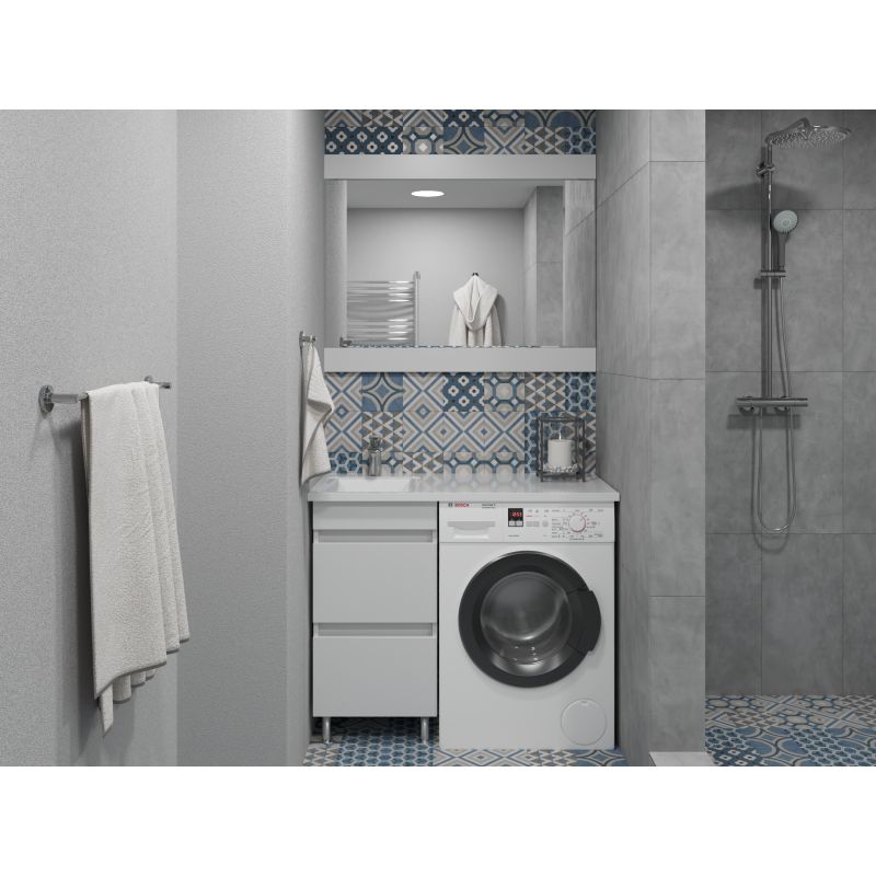 Раковина Stella Polar Мадлен 105 SP-00001367 левая, белая