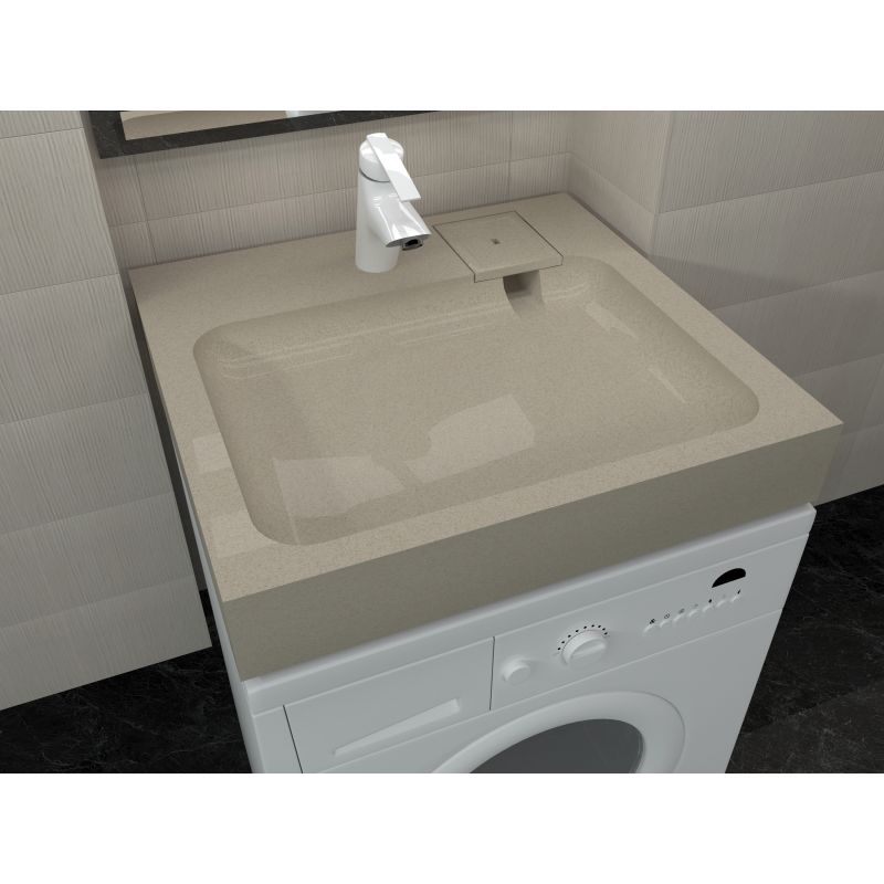 Раковина Stella Polar Солярис 60 см SP-00001065 бежевая