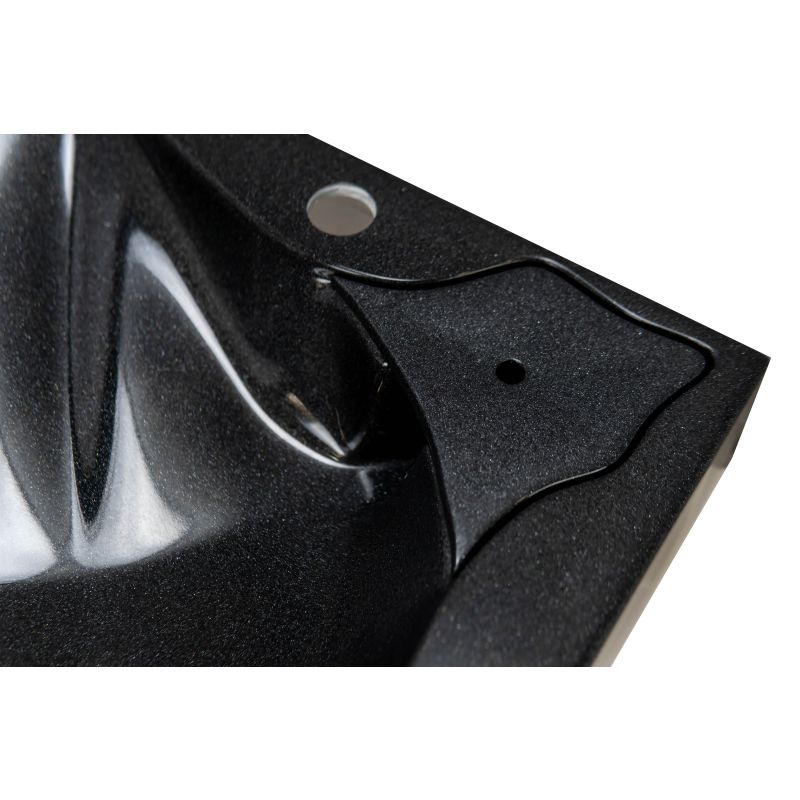 Раковина Stella Polar Элиза 60 см SP-00001371 черный металлик