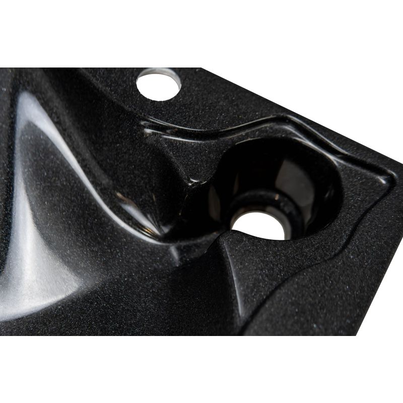 Раковина Stella Polar Элиза 60 см SP-00001371 черный металлик