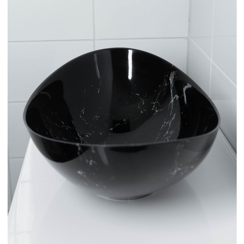 Раковина-чаша Stella Polar Орион 58 SP-00001055 Черный мрамор