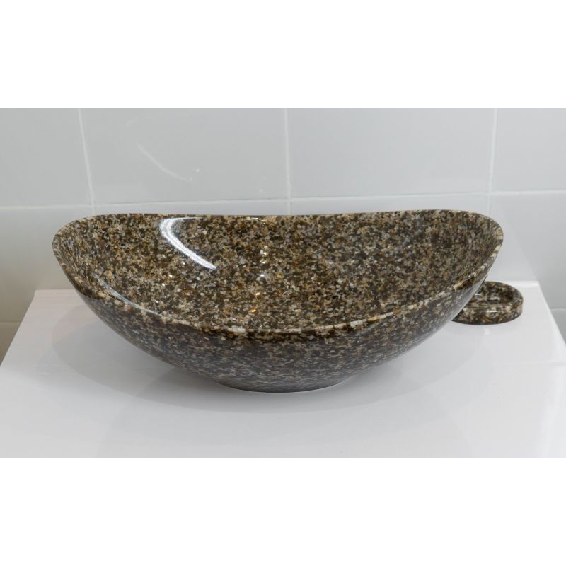 Раковина-чаша Stella Polar Орион 58 SP-00001134 Коричневый камень