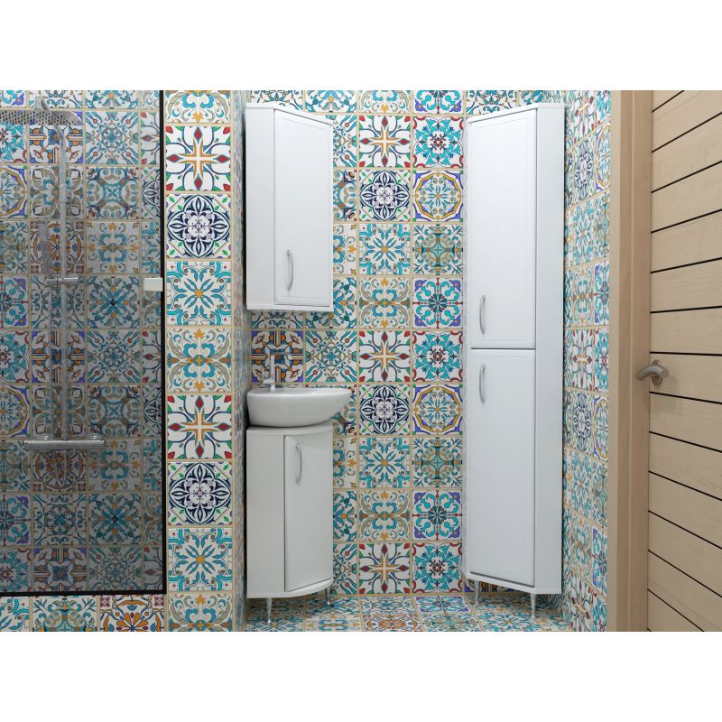 Тумба под раковину Stella Polar Концепт 30 SP-00000156 угловая Белая