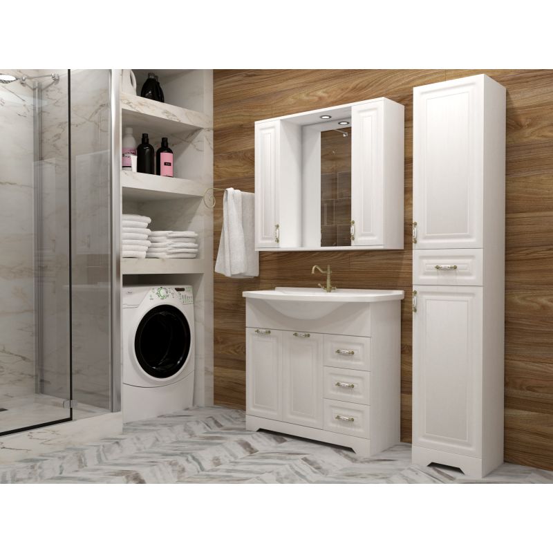 Тумба под раковину Stella Polar Кармела 75 SP-00000174 Ольха белая