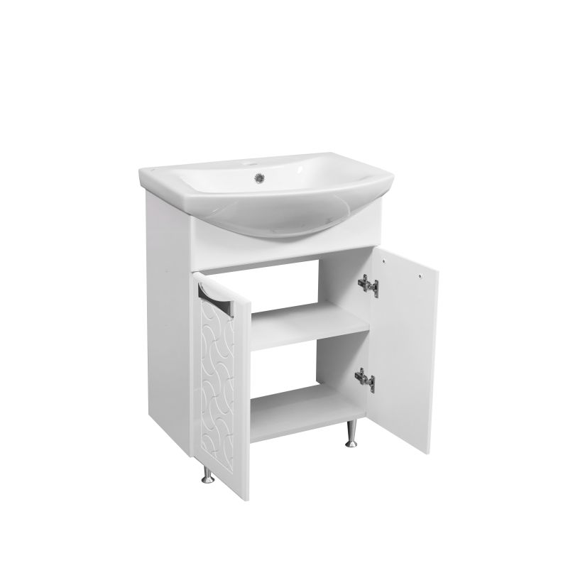 Тумба под раковину Stella Polar Ванда 60 SP-00000201 Белая