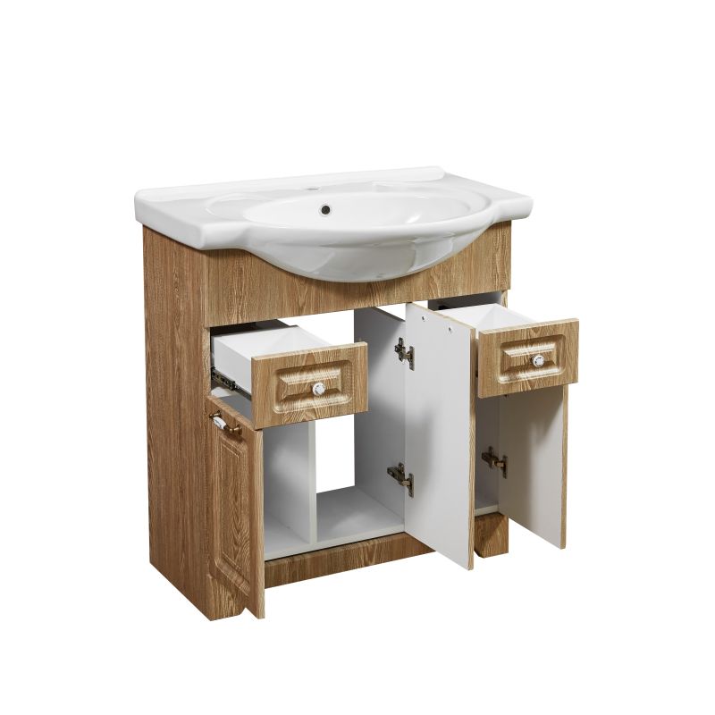 Тумба под раковину Stella Polar Кармела 75 SP-00000179 Карпатская ель