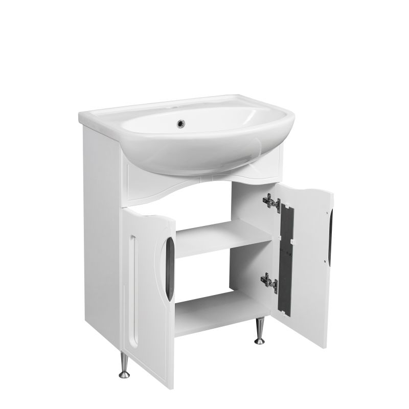 Тумба под раковину Stella Polar Сильва 60 SP-00000203 Белая