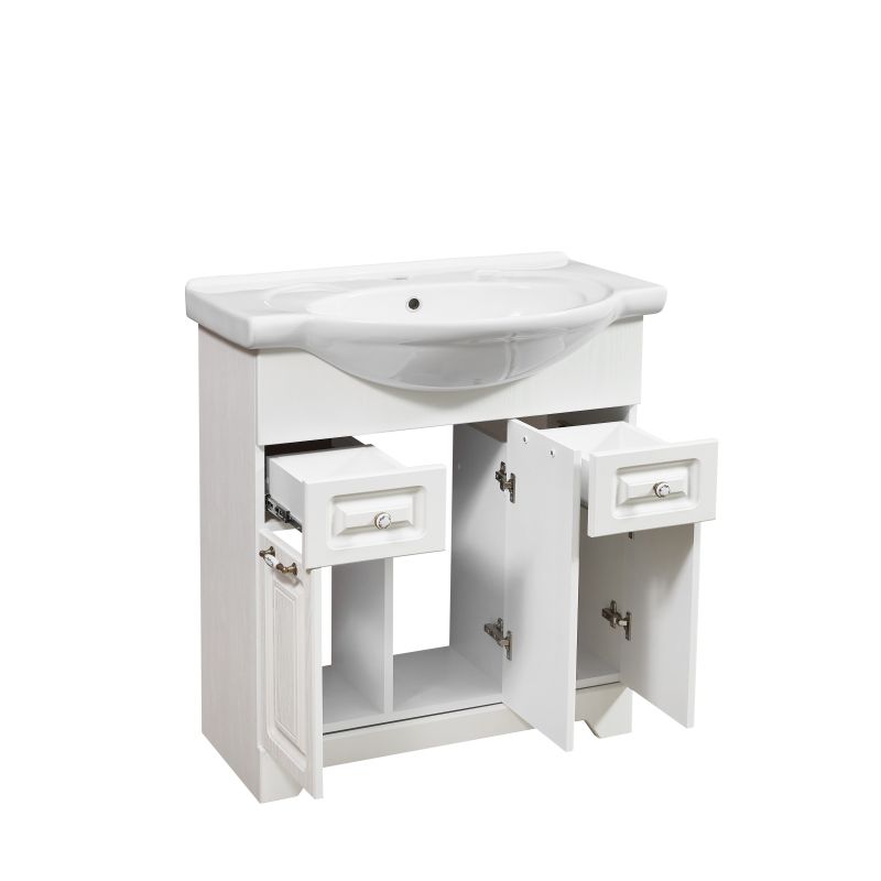 Тумба под раковину Stella Polar Кармела 75 SP-00000174 Ольха белая