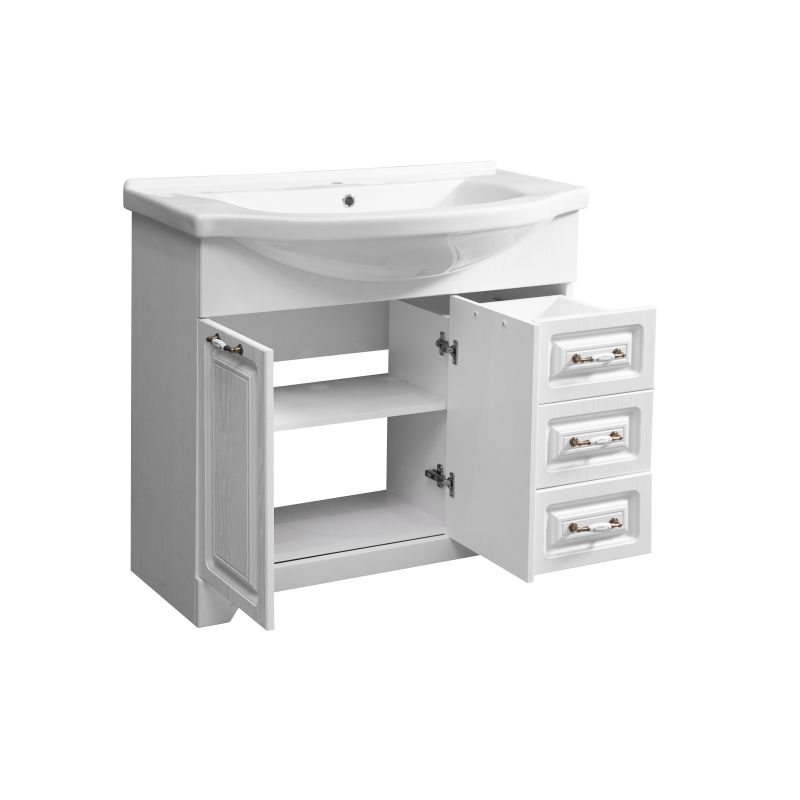 Тумба под раковину Stella Polar Кармела 90 SP-00000175 Ольха белая