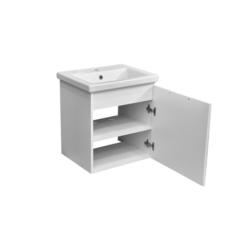 Тумба под раковину Stella Polar Норина 40 SP-00000234 подвесная Белая
