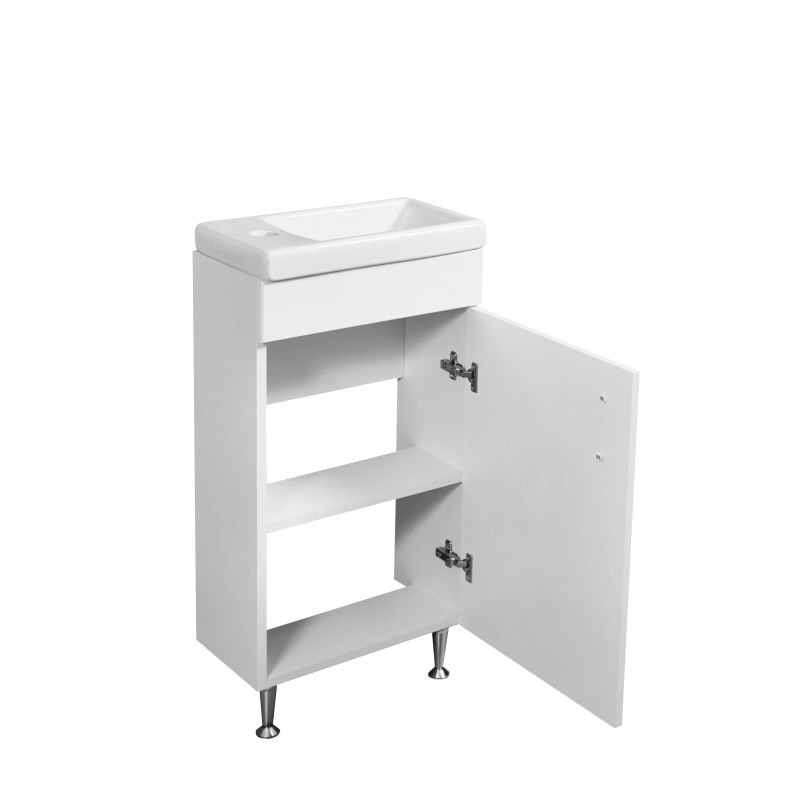 Тумба под раковину Stella Polar Концепт 40 SP-00000232 Белая