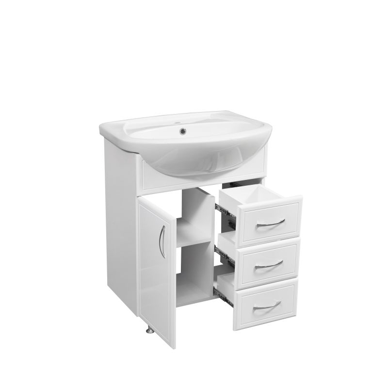 Тумба под раковину Stella Polar Концепт 65 SP-00000755 Белая