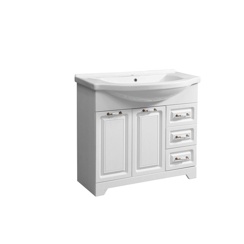 Тумба под раковину Stella Polar Кармела 90 SP-00000175 Ольха белая