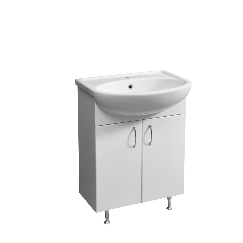 Тумба под раковину Stella Polar Концепт 60 Эко SP-00000395 Белая