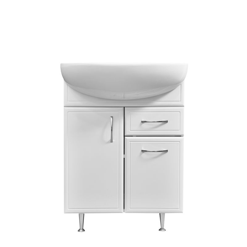 Тумба под раковину Stella Polar Концепт 60 SP-00000053 Белая