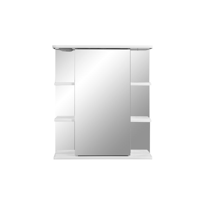 Зеркало со шкафом Stella Polar Концепт Лаура 70/C SP-00000058 70 см с подсветкой, правый, белый