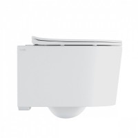 Подвесной унитаз Iddis Stone STORDSEi25 37 x 49 x 34 см безободковый, с сиденьем Soft Close