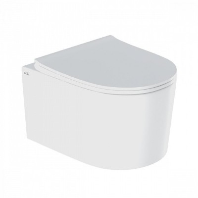 Подвесной унитаз Iddis Stone STORDSEi25 37 x 49 x 34 см безободковый, с сиденьем Soft Close