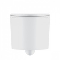 Подвесной унитаз Iddis Stone STORDSEi25 37 x 49 x 34 см безободковый, с сиденьем Soft Close