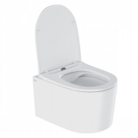 Подвесной унитаз Iddis Stone STORDSEi25 37 x 49 x 34 см безободковый, с сиденьем Soft Close