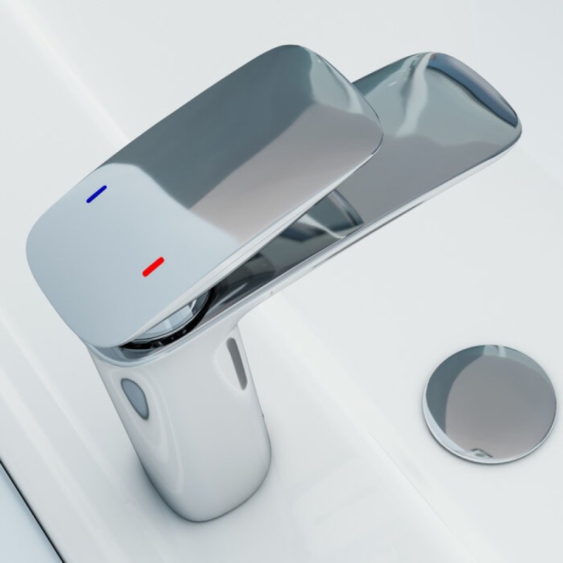 Смеситель Iddis Stone STOSB00i01 для раковины, хром