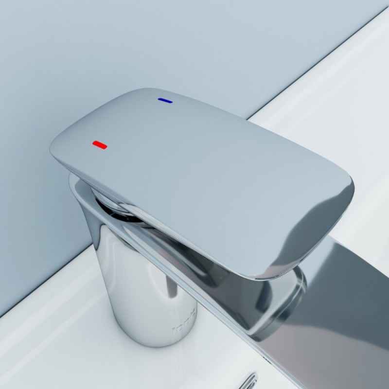 Смеситель Iddis Stone STOSB00i01 для раковины, хром