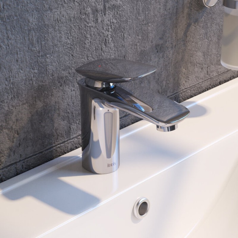 Смеситель Iddis Stone STOSB00i01 для раковины, хром