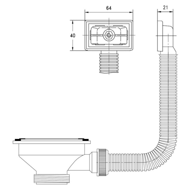 Мойка кухонная Iddis Strit STR48P0i77K/011UPSOi84 S 48.5 см, 1 чаша, с выпуском, полированная, сталь