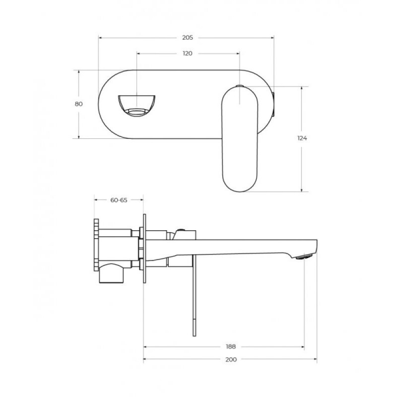 Смеситель для раковины Cezares STYLUS-BLI1-IN-W0, с донным клапаном, сатин