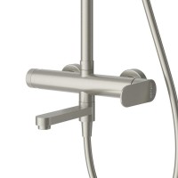 Душевая система Cezares STYLUS-CVD-IN, цвет сатин