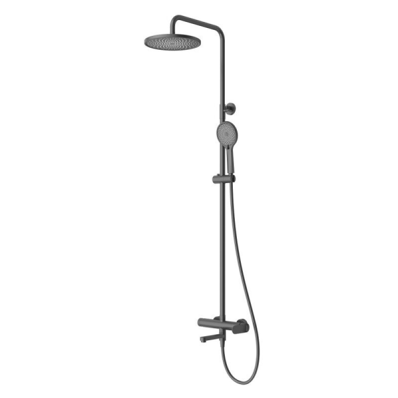 Душевая система Cezares STYLUS-CVD-NOP, цвет черный матовый