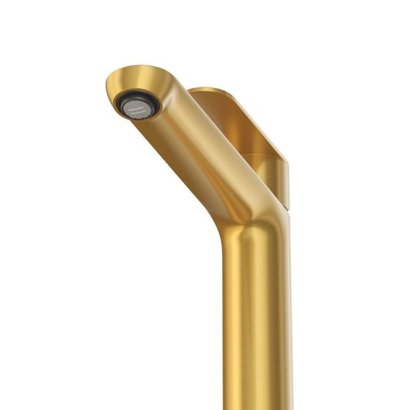 Смеситель для раковины Cezares STYLUS-LC-BORO-W0, брашированное золото