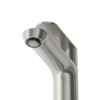 Смеситель для раковины Cezares STYLUS-LS-IN, с донным клапаном, сатин