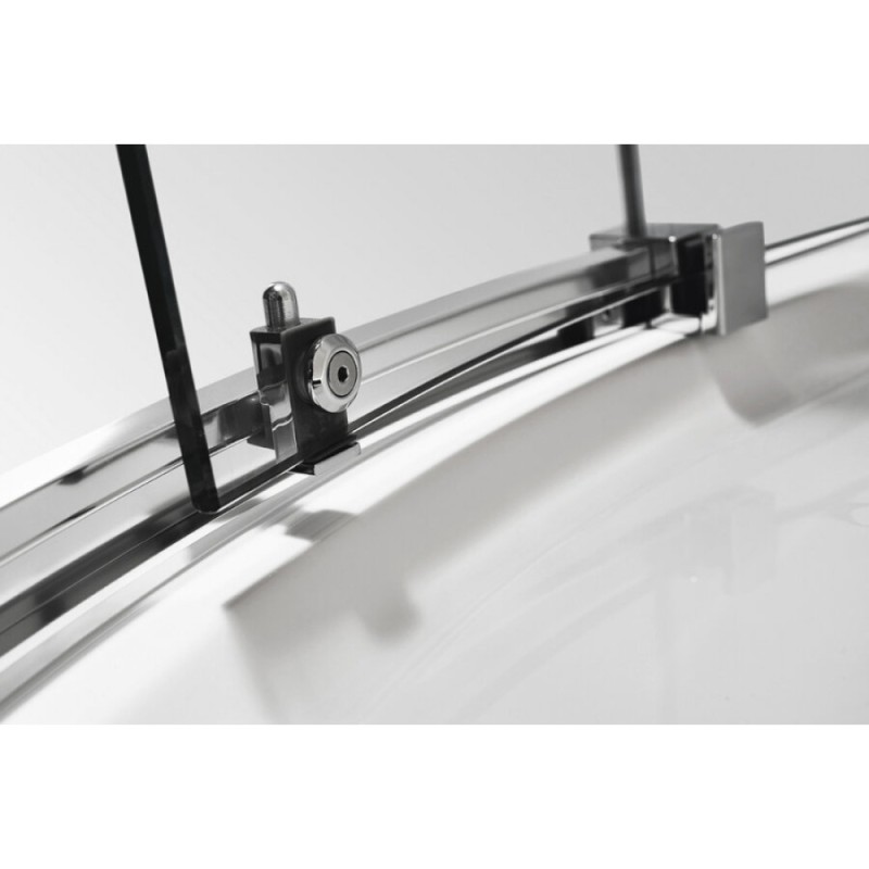 Душевой уголок Cezares Stylus-O-M-A-2-90-C-Cr, 90 x 90 см, стекло прозрачное, профиль хром