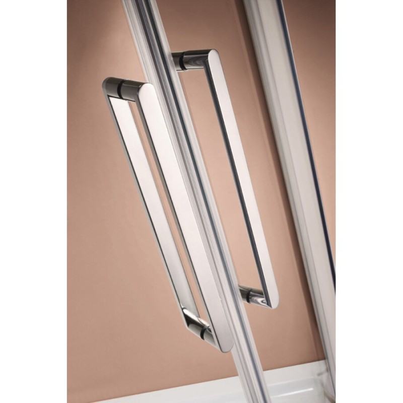 Душевой уголок Cezares Stylus-O-M-A-2-90-C-Cr, 90 x 90 см, стекло прозрачное, профиль хром