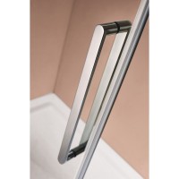 Душевой уголок Cezares Stylus-O-M-AH-1-120/100-C-Cr, 120 x 100 см, стекло прозрачное, профиль хром