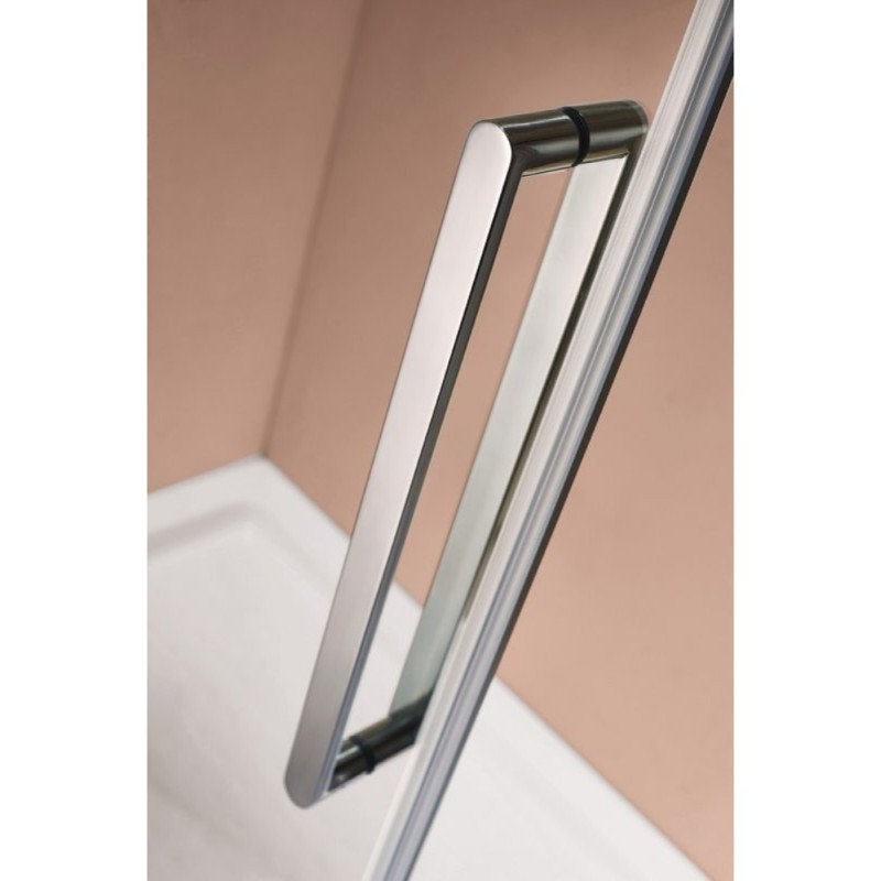 Душевой уголок Cezares Stylus-O-M-AH-1-120/100-C-Cr, 120 x 100 см, стекло прозрачное, профиль хром