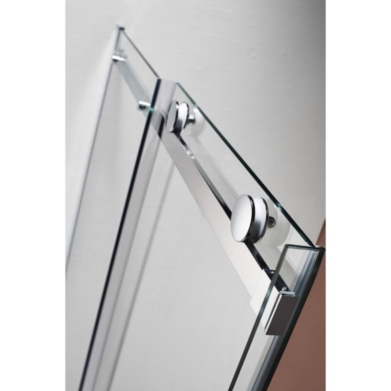 Душевой уголок Cezares Stylus-O-M-AH-1-120/100-C-Cr, 120 x 100 см, стекло прозрачное, профиль хром