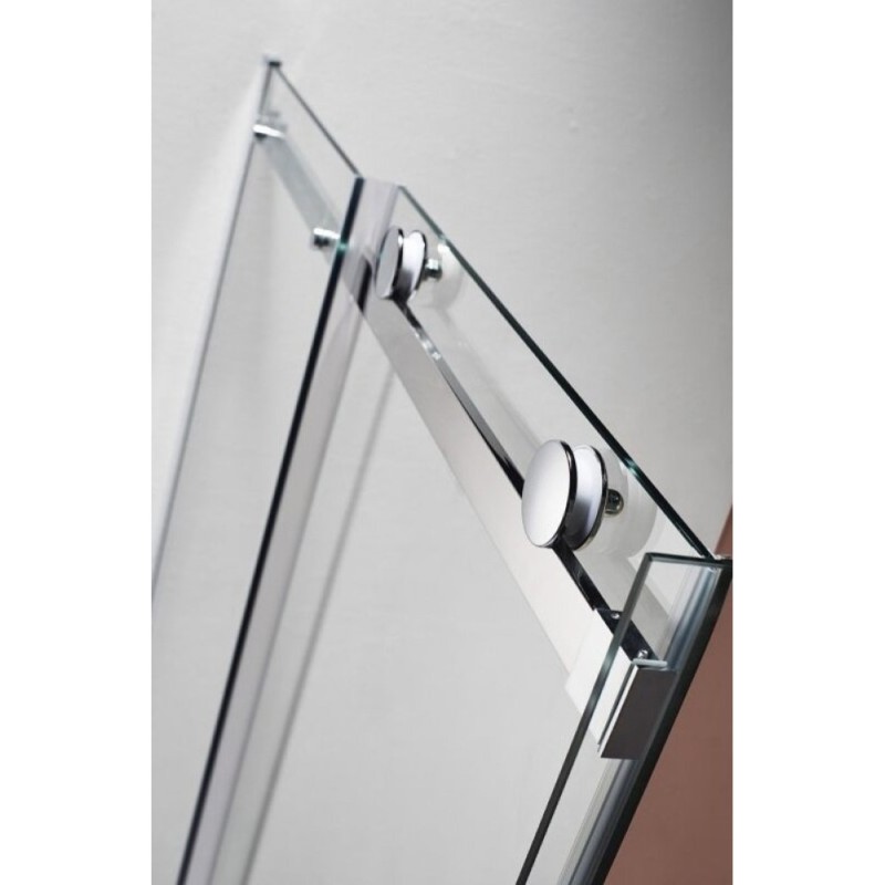 Душевой уголок Cezares Stylus-O-M-AH-1-130/100-C-Cr, 130 x 100 см, стекло прозрачное, профиль хром