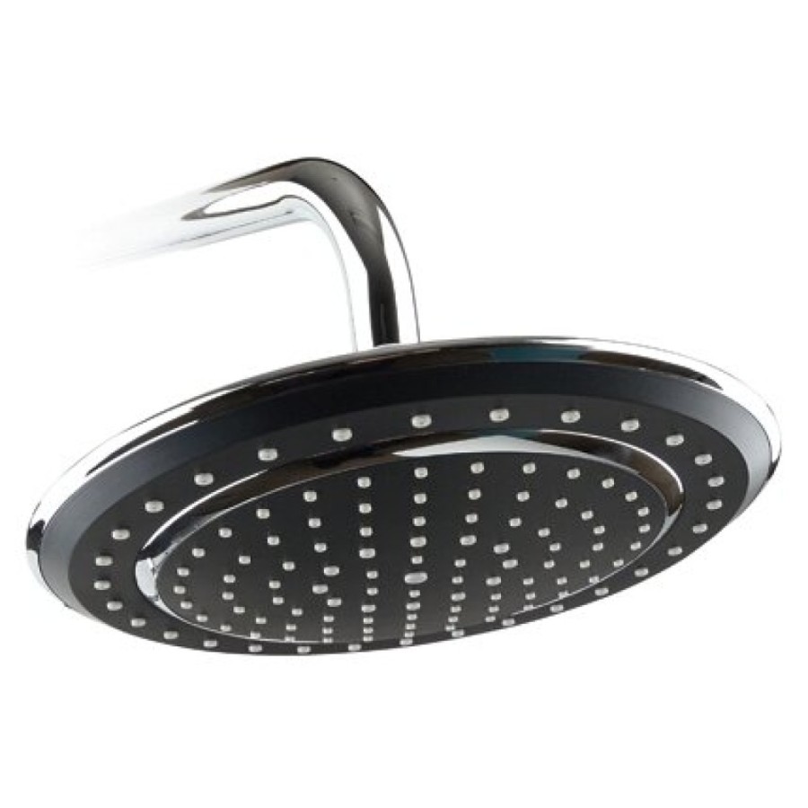 Верхний душ Timo SW-412 (T) black, 23 х 23 см, 1 режим струи, черный