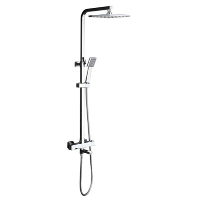 Душевая система с термостатом Timo Tetra-Thermo SX-0169/00 chrome, с изливом, хром
