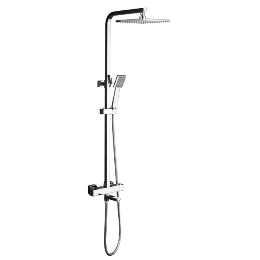 Душевая система с термостатом Timo Tetra-Thermo SX-0169/00 chrome, с изливом, хром