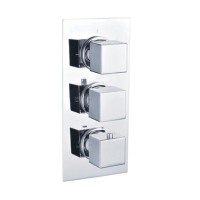 Душевая система скрытого монтажа Timo Tetra-Thermo SX-0179/00 chrome, 2-х режимная с термостатом, хром