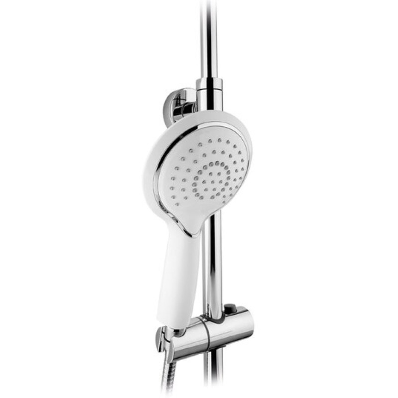 Душевая система Timo Hette SX-1020 white, 3-х режимная, белая/хром