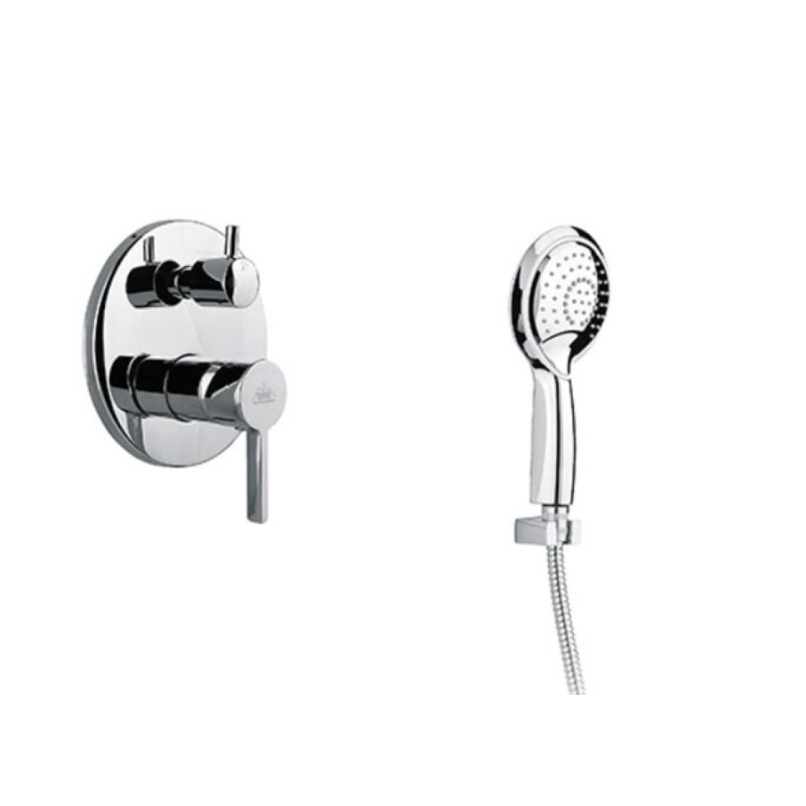 Душевая система скрытого монтажа Timo Hette SX-1029/00 SM412, 2-х режимная, хром