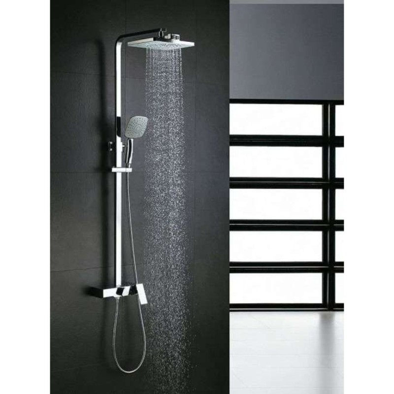 Душевая система Timo Selene SX-1041/00 chrome, 3-х режимная, с изливом, хром