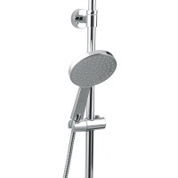 Душевая система Timo Helmi SX-1070/00 1060 chrome white, 3-х режимная, белая/хром