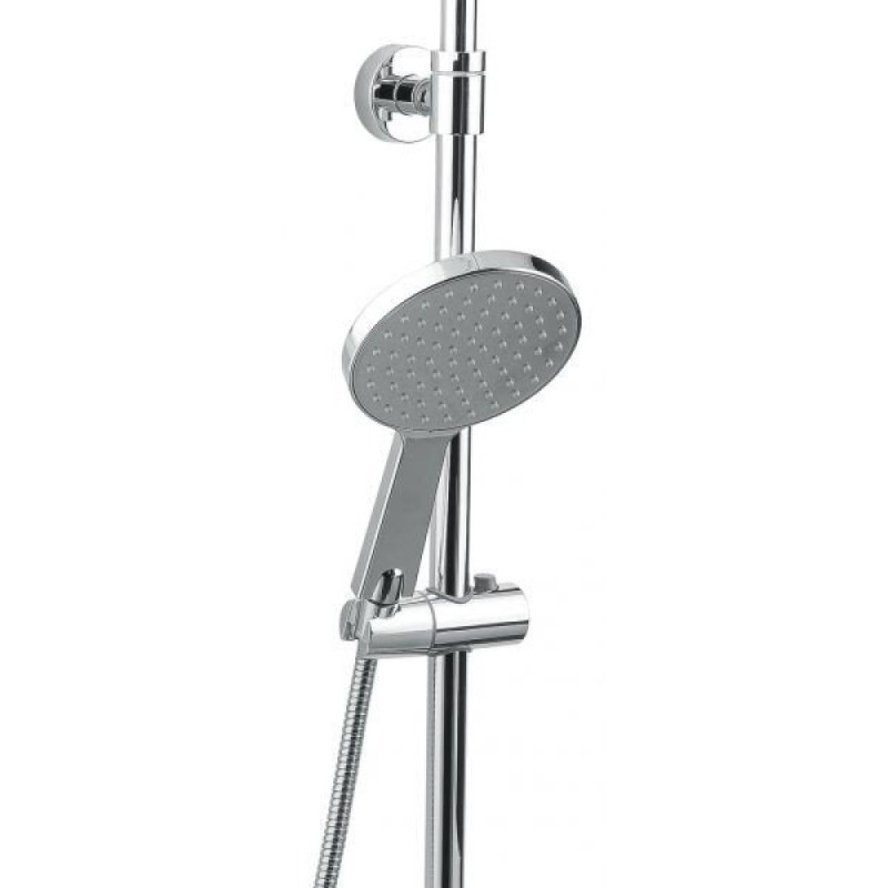 Душевая система Timo Helmi SX-1070/00 1060 chrome white, 3-х режимная, белая/хром