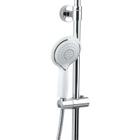 Душевая система Timo Helmi SX-1070/00 412 chrome white, 3-х режимная, белая/хром