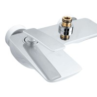 Душевая система Timo Helmi SX-1070/00 2100 chrome white, 3-х режимная, белая/хром